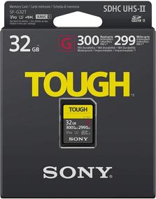 img 3 attached to Sony SF-G32T/T1 Tough High Performance SDXC UHS-II Class 10 U3 Flash Memory Card - 32GB Black, Blazing Fast Read Speed up to 300MB/s