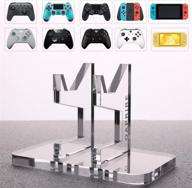 oaprire universal controller stand holder: modern and retro game controllers display & organization with crystal texture - limited edition handcrafted accessories логотип