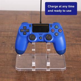 img 2 attached to OAPRIRE Universal Controller Stand Holder: Modern and Retro Game Controllers Display & Organization with Crystal Texture - Limited Edition Handcrafted Accessories