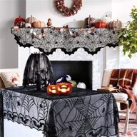 🔥 halloween fireplace tablecloth: aritiflr decorations to create an eerie ambience логотип