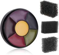 🎨 meicoly 6 color bruise wheel: the ultimate special effects makeup kit with stipple sponges logo