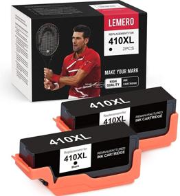 img 4 attached to LEMERO Epson 410XL 410 XL T410XL Black Ink Cartridge Replacement for Expression XP-830 XP-640 XP-7100 XP-630 XP-530 XP-635 Printer - 2 Pack