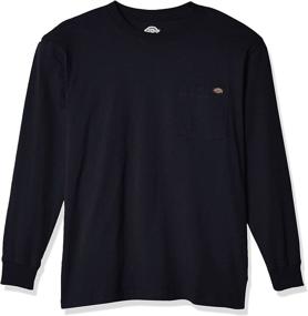 img 4 attached to 👕 Dickies Sleeve Heavyweight Charcoal Heather: Top-notch Men's Clothing for Style and Durability