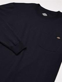 img 2 attached to 👕 Dickies Sleeve Heavyweight Charcoal Heather: Top-notch Men's Clothing for Style and Durability