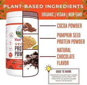 img 1 attached to Plant Based Chocolate MARYRUTH Additives Friendly