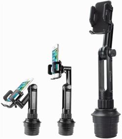 img 1 attached to 🚗 Cellet Car Cup Mount Holder: Conveniently Secure Your Motorola Moto E4/E4Plus/E5 Play/E5 Cruse/E5 Plus/E5 Supra/Moto G6/G6 Play/G6 Forge/Z2 Force/Z3 Play/Z3/Z3 Play in Your Vehicle