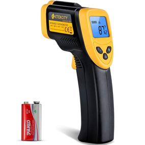 img 4 attached to 🌡️ Etekcity Infrared Thermometer 774: High-Precision Digital Temperature Gun for Cooking, Home Repairs, Handmaking, and Surface Measuring - Non Contact Electric Laser IR Temp Gauge