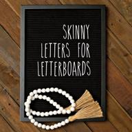 farmhouse style accessory with letterboard-inspired changeable feature logo