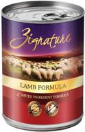 🐶 zignature grain-free lamb canned dog food - 12 pack, 13 ounces per can logo