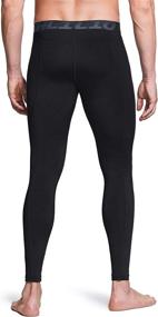 img 2 attached to ATHLIO Compression Athletic Leggings Wintergear Outdoor Recreation in Climbing