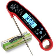 🔥 ultra-fast digital meat thermometer: wireless, waterproof bbq & kitchen gadgets, instant read with meat probe logo