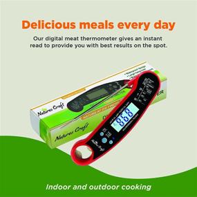 img 2 attached to 🔥 Ultra-Fast Digital Meat Thermometer: Wireless, Waterproof BBQ & Kitchen Gadgets, Instant Read with Meat Probe