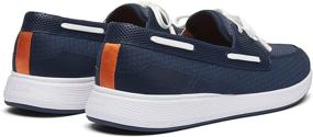 img 1 attached to SWIMS Men's White Glacier Mocassins: Stylish and comfortable shoes for men