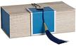 hammont blue folding boxes tassel logo