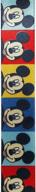 offray - mickey mouse block heads craft ribbon, 7/8-inch by 9-feet - ideal for diy projects logo