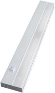 💡 ge 24 inch fluorescent under cabinet fixture - direct wire, steel housing, on/off rocker switch, energy efficient, flicker-free, no hum, 3000k light, 120v, 8w, 60hz, ul listed 16687 - white логотип