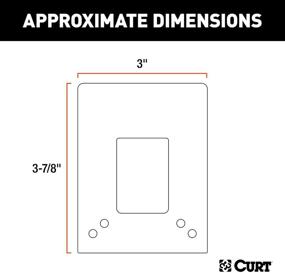 img 3 attached to CURT 57204: Mounting Bracket for Vehicle-Side Trailer Wiring Harness - Secure Clamp-On Design for 4-Way, 5-Way or 6-Way Connections