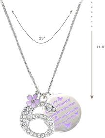 img 3 attached to 🎈 6th Birthday Gifts for Girls - Necklace, Bracelet & More for 6-Year-Old Birthday Girl