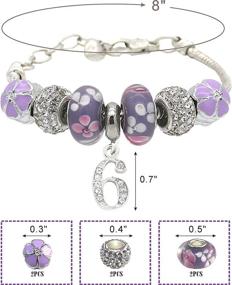 img 1 attached to 🎈 6th Birthday Gifts for Girls - Necklace, Bracelet & More for 6-Year-Old Birthday Girl