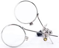 jeweler's eye loupe: clip-on glasses for jewelry making and repair, craft magnifier logo