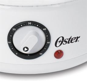 img 2 attached to 🥦 Oster Double Tiered Food Steamer CKSTSTMD5-W-015: Convenient 5 Quart Steaming - White