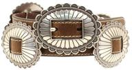 💃 stylish and fashionable m&amp;f western nocona oval concho belt: a perfect accessory for every outfit logo