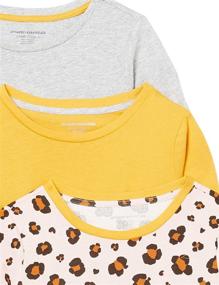 img 2 attached to 👚 Amazon Essentials 3 Pack Sleeve Cotton Girls' Tops, Tees & Blouses: Affordable and Stylish Clothing Options