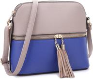 dasein lightweight medium crossbody handbag logo