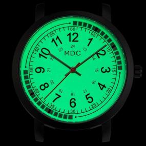 img 3 attached to Wristwatch Secondhand Luminous Waterproof Silicone