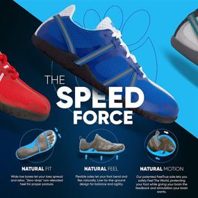 img 2 attached to 🏃 Основная легкая обувь для спорта для мужчин: Xero Shoes Speed Force Unleashed