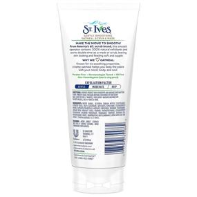 img 2 attached to St. Ives Oatmeal Gentle Smoothing Face Scrub and Mask, ONE, 6 oz