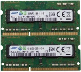 img 1 attached to 🔋 Набор памяти Samsung 8 ГБ RAM (2 х 4 ГБ) DDR3 PC3-12800, 1600 МГц для 2012 года Apple MacBook Pro, iMac и Mac Mini.