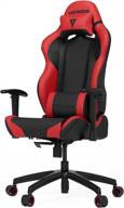 enhance gaming comfort with vertagear s-line slim sl2000 bifma cert gaming chair - black/red логотип