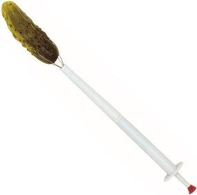 img 1 attached to 🥒 Efficient and Durable Norpro Stainless Steel and Plastic Deluxe Pickle Pincher, 8-Inches, White