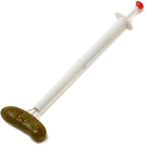 img 3 attached to 🥒 Efficient and Durable Norpro Stainless Steel and Plastic Deluxe Pickle Pincher, 8-Inches, White