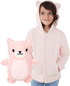img 4 attached to Cubcoats Transforming Hoodie Character Plushie - Boys' Clothing for Enhanced SEO