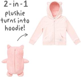 img 2 attached to Cubcoats Transforming Hoodie Character Plushie - Boys' Clothing for Enhanced SEO