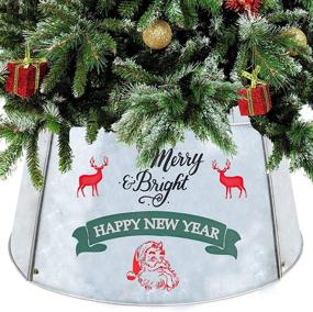img 4 attached to FUNPENY Christmas Diameter Durable Galvanized