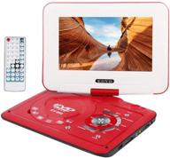 📀 smyidel 9.8" portable dvd player - supports sd card/usb/cd/dvd, remote controller, 2-hour battery, eye-protective screen, av-in/out – region free logo