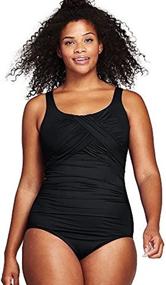 img 3 attached to Lands End Slender Underwire Swimsuit - Women's Clothing, Swimwear, and Cover Ups