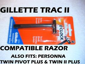 img 1 attached to 🪒 Trac II Compatible Razor