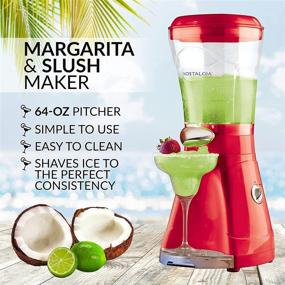 img 3 attached to MSB64 64-Ounce Nostalgia Margarita & Slush 🍹 Maker - Optimal for Slush Drinks, Daiquiris, Reds