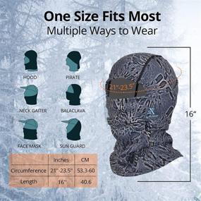 img 2 attached to ❄️ Extreme IceKap Ski Balaclava, Winter Face Mask, Tactical Ski Mask for Men