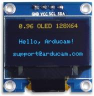 📺 uctronics 0.96 inch oled module 128x64 yellow blue ssd1306 driver i2c serial self-luminous display board for arduino raspberry pi pico logo