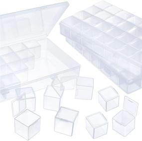 img 4 attached to 💎 Large Diamond Painting Kit with 84 Separate Grids - Beads & Accessories Organizer Storage Box, Each Compartment with 28 Grids for DIY Diamond Painting