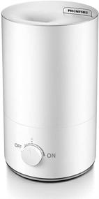 img 3 attached to 🌿 Premium 4.2L Top Fill Humidifier for Bedroom, Living Room, and Plants – Cool Mist, Ultrasonic Technology, Essential Oils Compatible – Ideal for Kids, Babies, and Whole House Usage – White