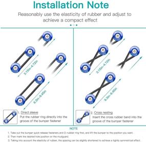 img 1 attached to Mellbree Fasteners Compatible Universal Fastener） Exterior Accessories