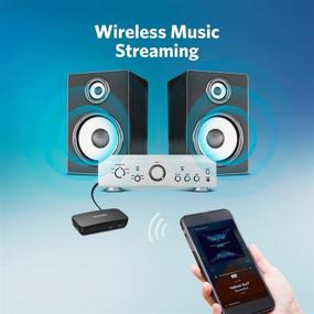 img 3 attached to Anker Soundsync A3352 Bluetooth Receiver for Music Streaming with Bluetooth 5.0, Extended 12-Hour Battery Life, Handsfree Calls, Dual Device Connection, Ideal for Car, Home Stereo, Headphones, Speakers