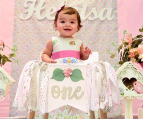 img 2 attached to 🎂 Первый годик - Шарм для стульчика, атрибуты для фотобудки, украшения, сувениры и подарки для детей - Украшения к первому дню рождения для девочки