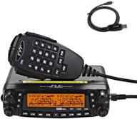 📻 black tyt th-9800 cross-band mobile car ham radio - quad band, 50w logo